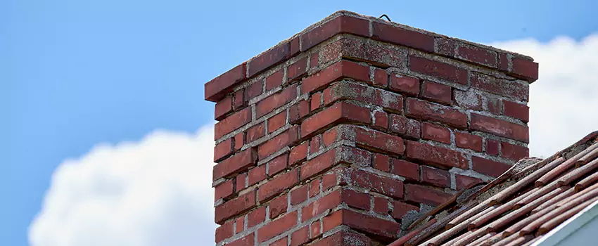 Brick Chimney Flue Installation in Newton, MA