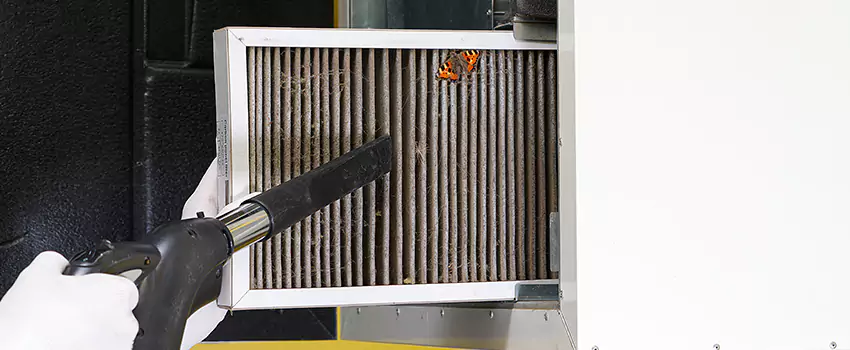 Clogged Air Duct Cleaning Process in Newton, MA