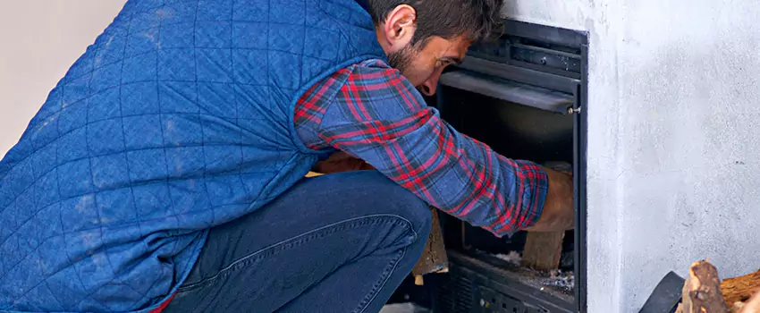 Gas Fireplace Inspection in Newton, Massachusetts