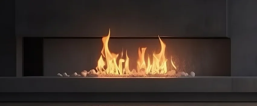 B-Vent Gas Fireplace Installation in Newton, MA