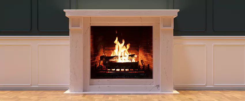 Open Flame Wood-Burning Fireplace Installation Services in Newton, Massachusetts