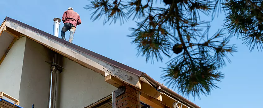 Prefab Chimney Flue Installation in Newton, MA