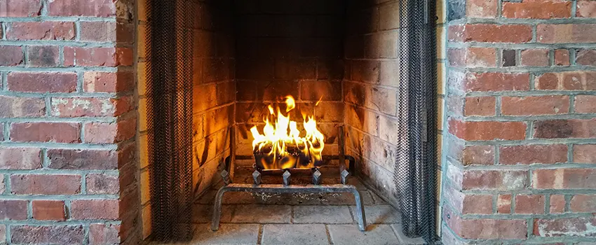 Repairing Damaged Fireplace Tiles in Newton, Massachusetts