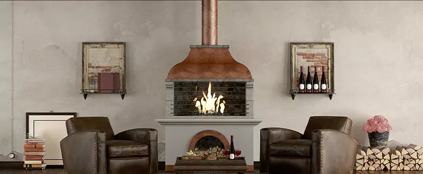 Thelin Hearth Products Providence Pellet Insert Fireplace Installation in Newton, MA