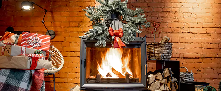 Travis Industries Linear Gas Fireplace Installation in Newton, Massachusetts