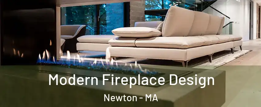  Modern Fireplace Design Newton - MA